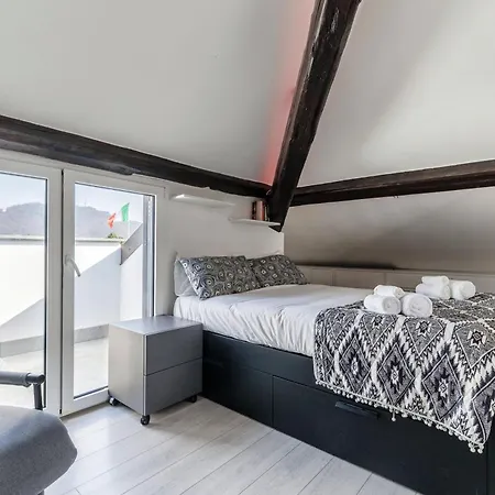 Appartement Loft Rooftop In - 3 Terraces Park Ac Bbq Côme