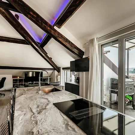 Loft Rooftop In - 3 Terraces Park Ac Bbq *