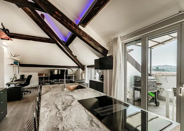 Loft Rooftop In - 3 Terraces Park Ac Bbq *