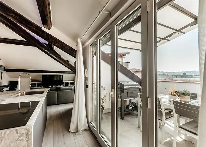 Loft Rooftop In - 3 Terraces Park Ac Bbq Appartement