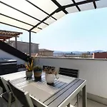 Lägenhet Loft Rooftop In - 3 Terraces Park Ac Bbq