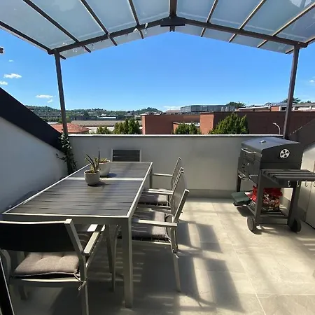 Апартаменты Loft Rooftop In - 3 Terraces Park Ac Bbq