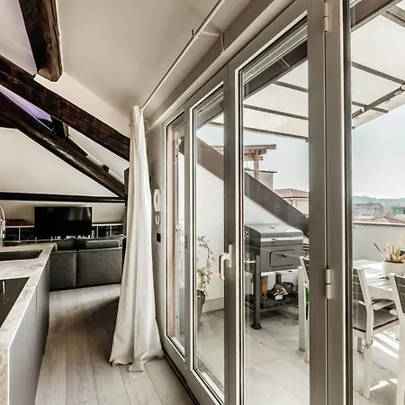 Loft Rooftop In - 3 Terraces Park Ac Bbq Apartament